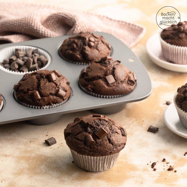 Saftige Schokomuffins: einfach & schnell