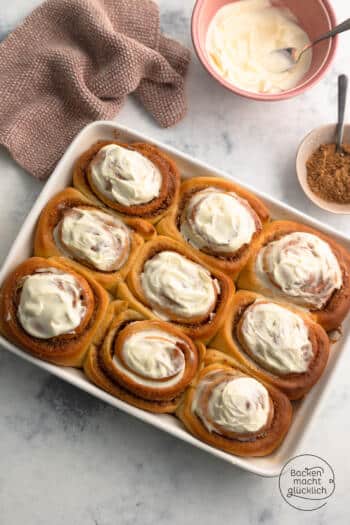 Cinnamon Rolls Rezept