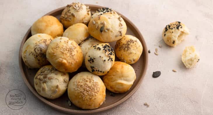 Minibrötchen Rezept