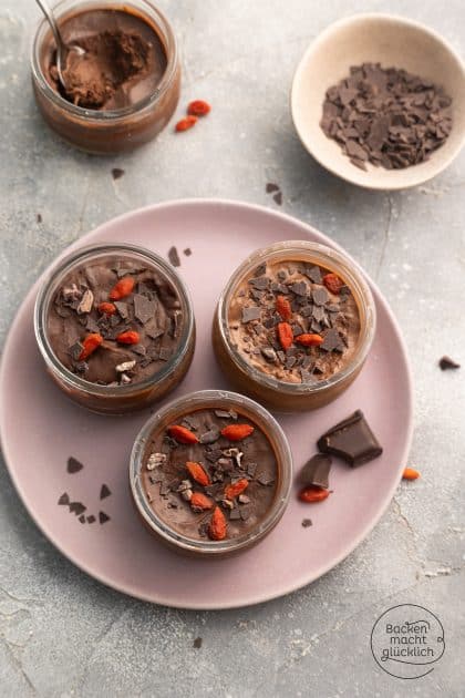 Mousse au chocolat ohne Ei
