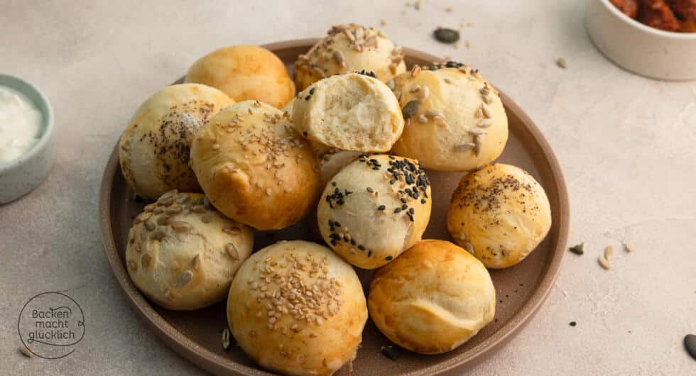 schnelle Minibrötchen
