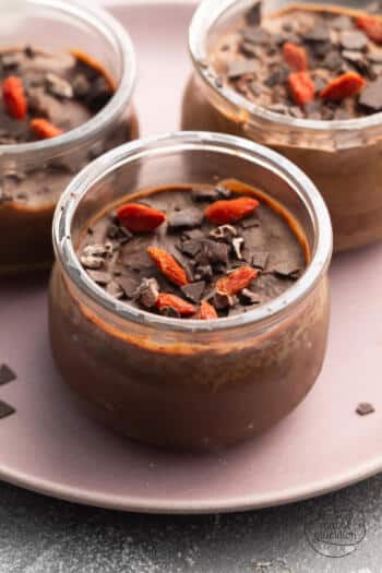 vegane Mousse au chocolat