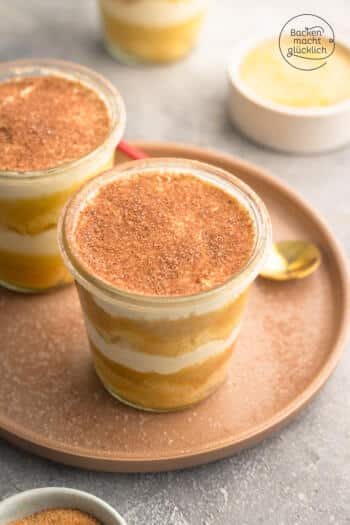 Apfeltiramisu im Glas