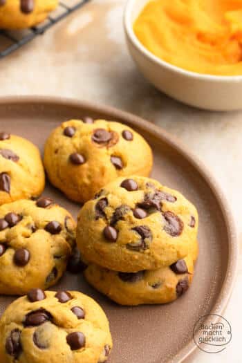 weiche Kürbis-Cookies