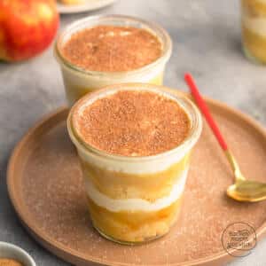 schnelles Apfelmus-Tiramisu