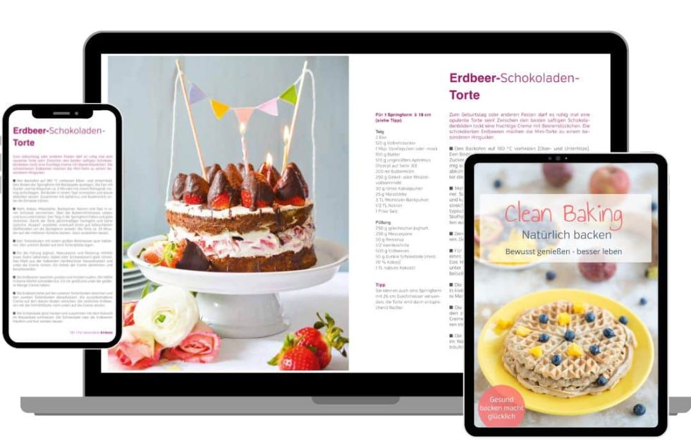 eBook Clean Baking auf verschiedenen Geräten