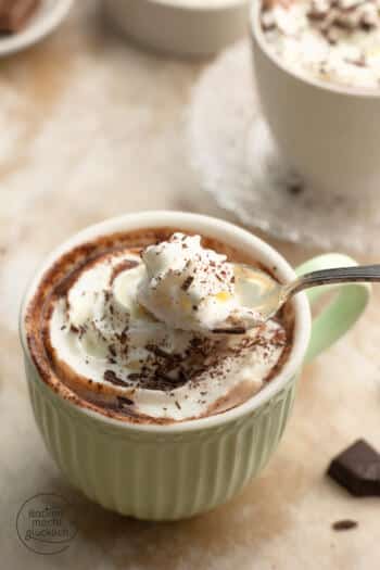 heiße Schokolade selber machen