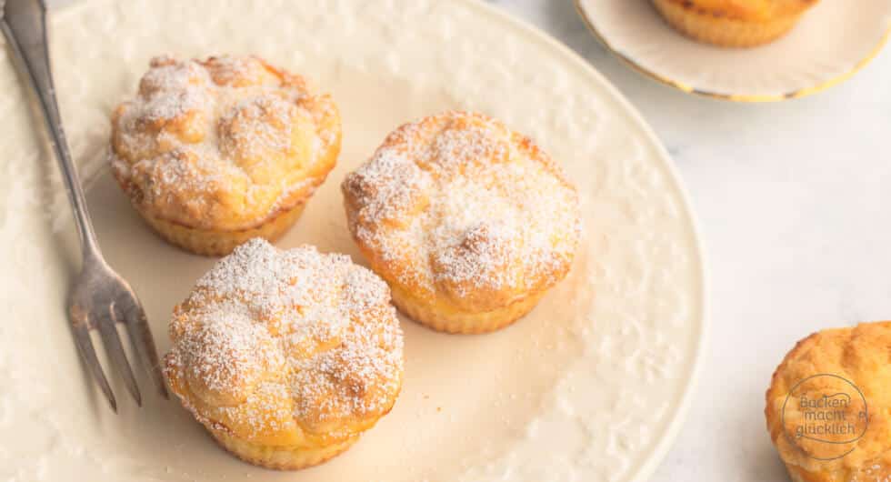Käsekuchenmuffins Streusel