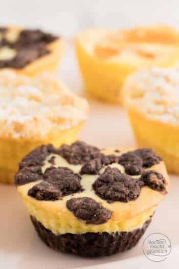 Käsekuchen-Zupfkuchen-Muffins