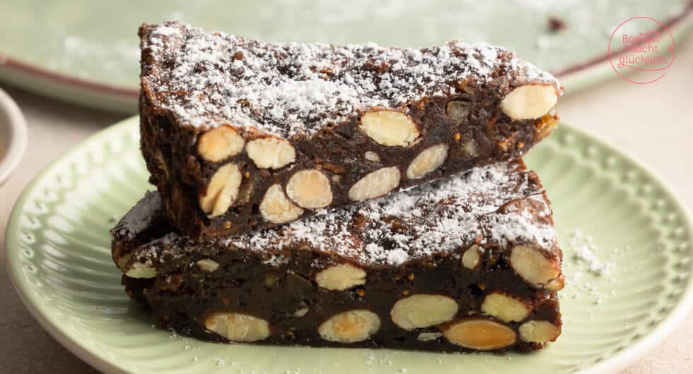 einfache selbstgemachte Panforte nach Originalrezept