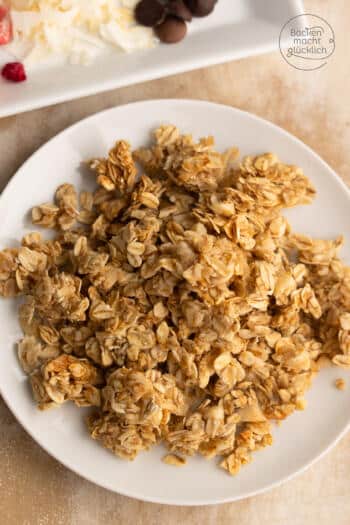 selbstgemachtes Granola zum Verschenken