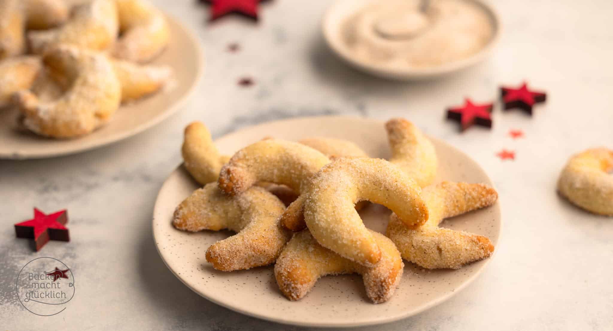 Omas klassische Vanillekipferl nach einem Generationen-Rezept