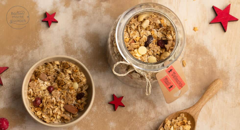 selbstgemachtes Müsli als Geschenk Rezept