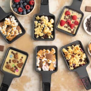 süße Raclette Rezepte als Raclette-Desserts