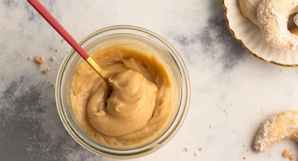 Vanilllekipferl-Brotaufstrich von DM selber machen in 5 Minuten