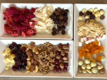 Individuelles Müsli zum Verschenken Toppings