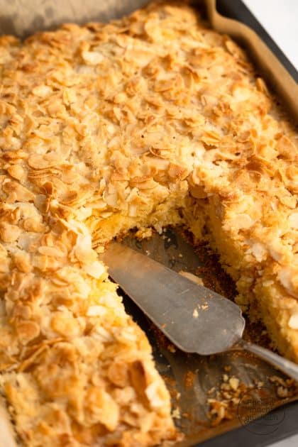 Blechkuchen mit Blitzrezept