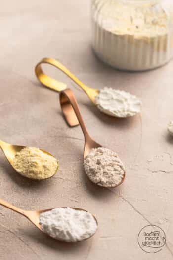 glutenfreie Mehlmischung für Kuchen