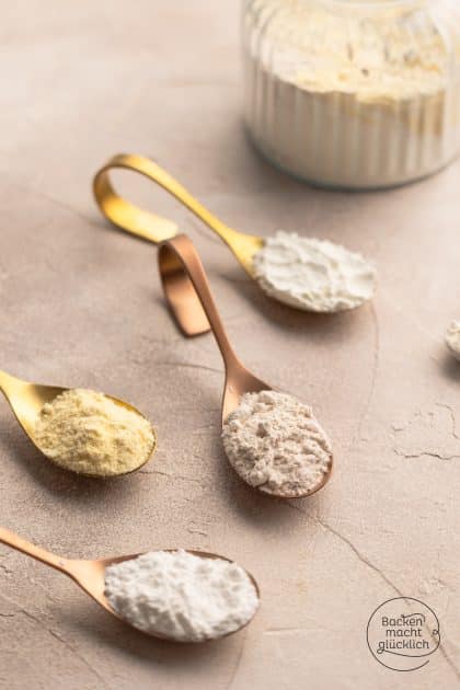 glutenfreie Mehlmischung für Kuchen
