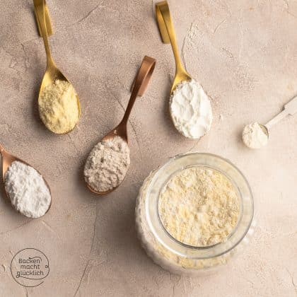 glutenfreie Mehlmischung für Kuchen Rezept