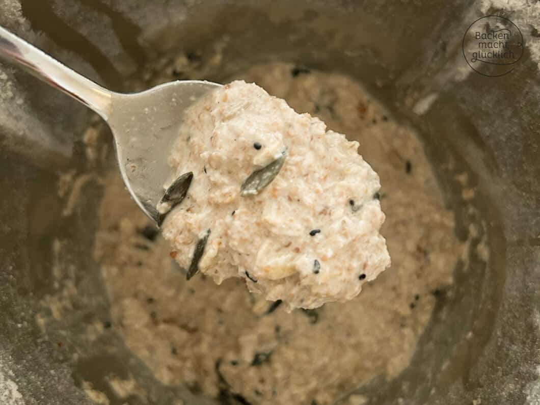 Knäckebrot selber backen dünner Teig