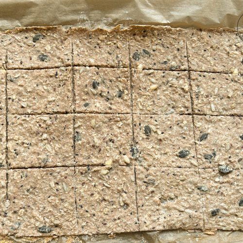 Knäckebrot i 2. Backgang komplett fertig backen