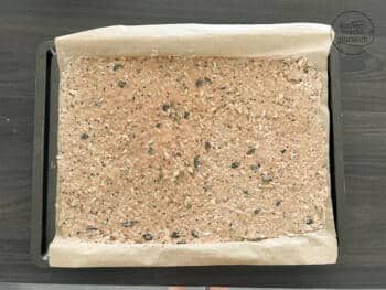 Knäckebrot Rezept Teig vorbacken