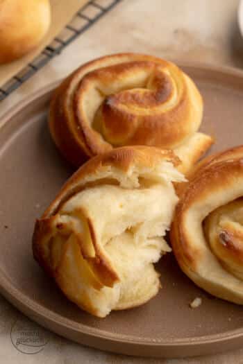Splitterbrötchen nach Berliner Rezept mit Hefeteig
