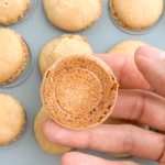 Macarons selber machen Schalen lösen