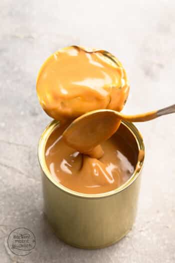 Dulce de leche Rezept mit gesüßter Kondensmilch