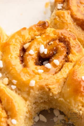 glutenfreie Hefe-Zimtschnecken