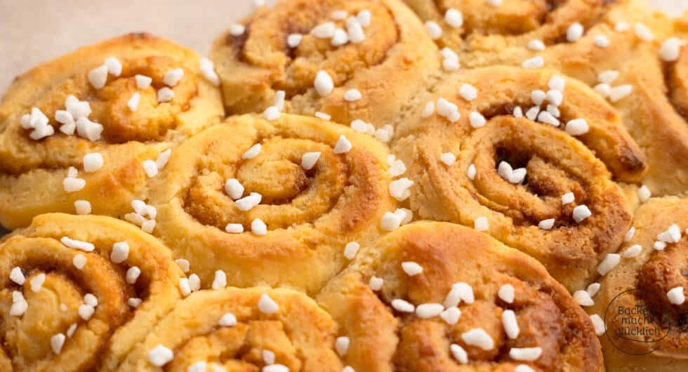 Zimt-Schnecken ohne Gluten und Weizen