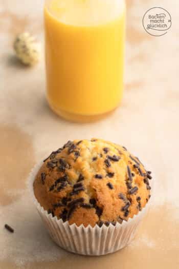ein Eierlikörmuffin mit selbstgemachtem Eierlikör