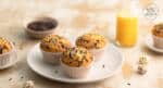 Eierlikörmuffins mit Schokostücken
