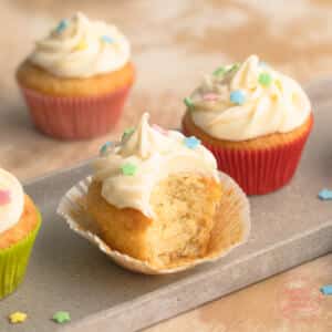 vegane Cupcakes ohne Butter mit fluffigem Teig