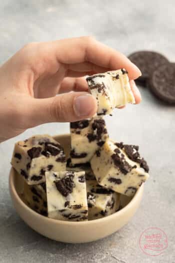 angebissenes St&uuml;ck Oreofudge