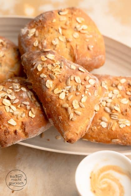 Müslibrötchen-Ecken