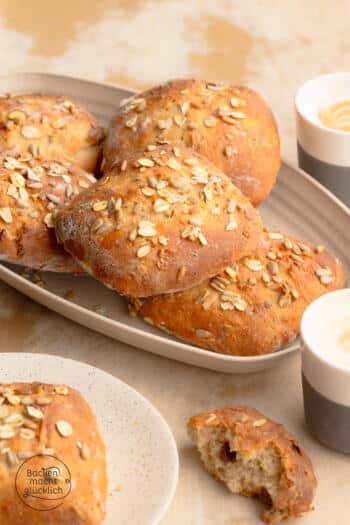 Müslibrötchen wie vom Bäcker