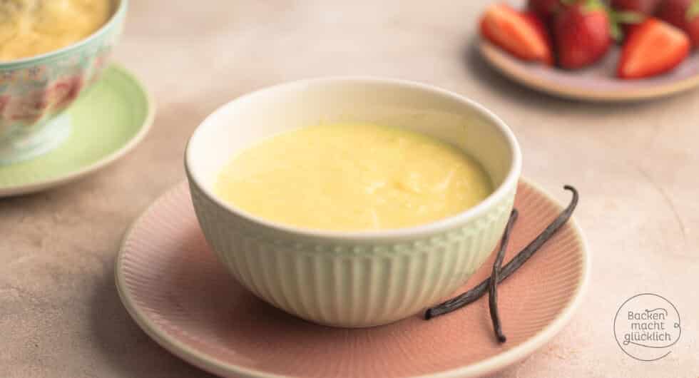Bourbon-Vanille-Pudding ohne gekauftes Puddingpulver