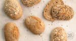 selbstgemachte Vollkornbrötchen wie vom Bäcker
