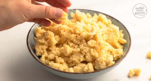 Butterstreusel Grundrezept
