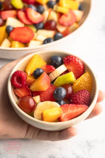 Obstsalat Rezept als Dessert
