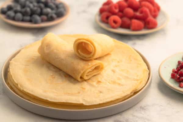 einfaches Pfannkuchenrezept für glatten Pfannkuchenteig ohne Klümpchen