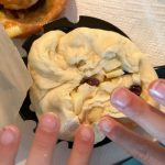Apfelkrapfen vor dem Frittieren