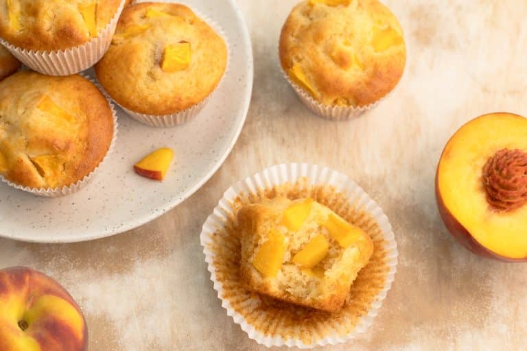 Pfirsich-Muffins