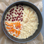 Sauerteigkuchen belegen