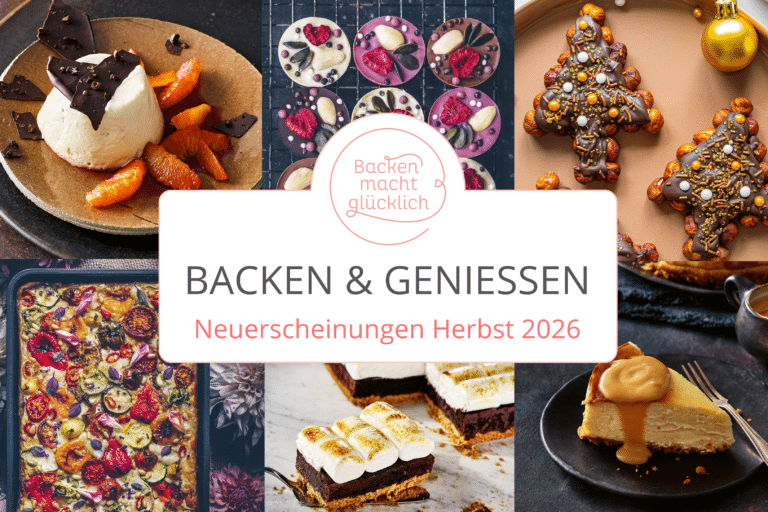Lesegenuss: Neue Backbücher im Herbst 2026