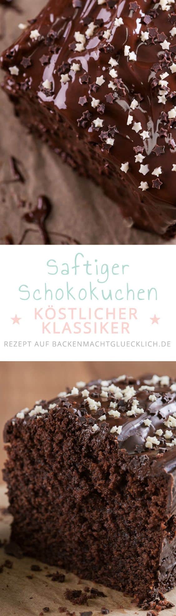 Dieser einfache, schnelle Schokokuchen aus der Kastenform wird herrlich flaumig, schokoladig und saftig. Omas klassischer Schokoladenkuchen kommt einfach immer gut an! 