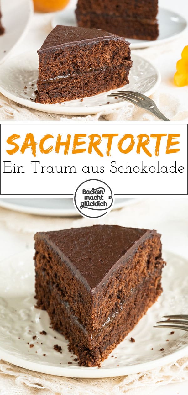 Wiener Sachertorte ist eine verführerische Kombination aus flaumigem Teig, fruchtiger Kuvertüre und schokoladigem Guss. Hier steht, wie man die klassische Sachertorte selbermachen kann!