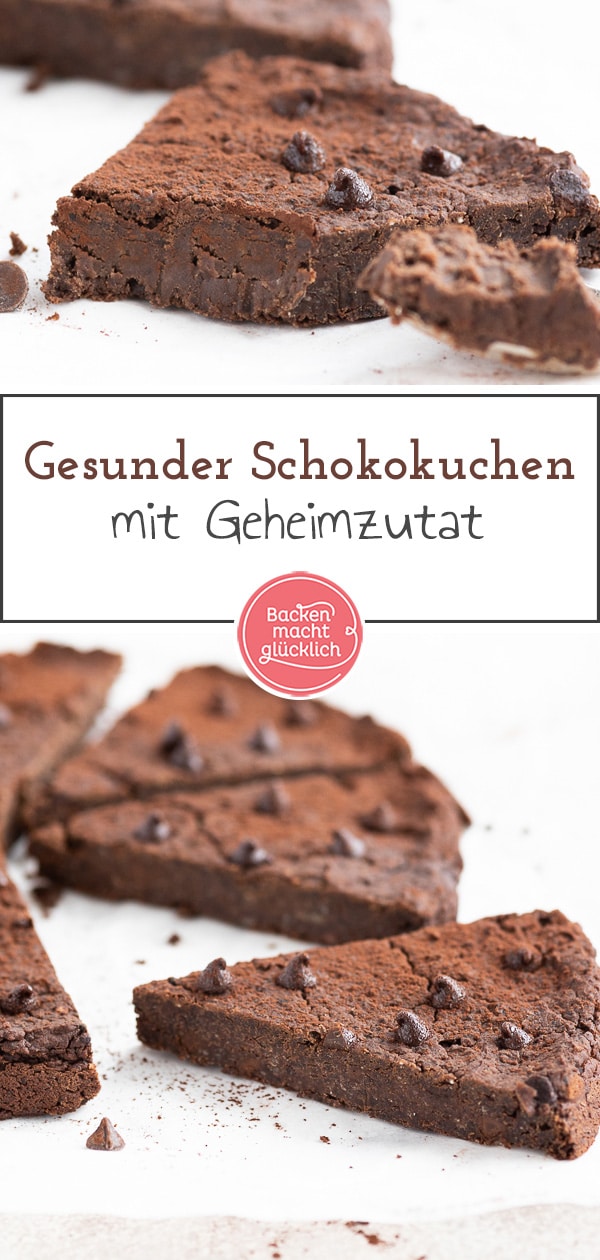 Genialer Clean-Eating-Kuchen: Dieser gesunde Schokokuchen ohne Mehl, Butter, Ei, Milch und Industriezucker schmeckt auch Veganern & Allergikern!